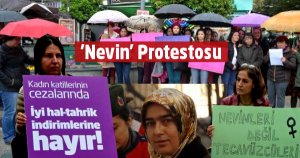 Ömür Boyu Hapis Cezasına Protesto