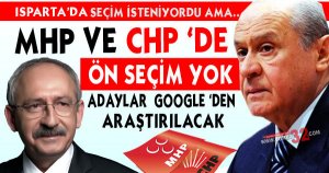 Ön seçim Yok, Atama Var..