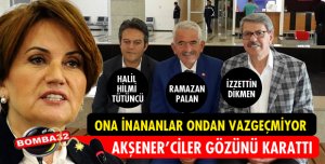 ONA İNANANLAR ONDAN VAZGEÇMİYOR
