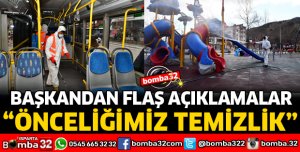 ÖNCELİĞİMİZ TEMİZLİK