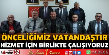 Önceliğimiz vatandaştır
