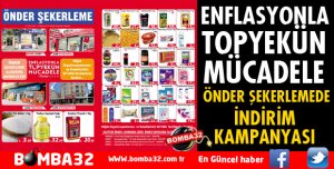 ÖNDER ŞEKERLEMEDEN ENFLASYONLA TOPYEKÜN MÜCADELE