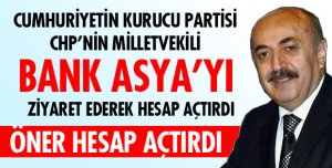 ÖNER HESAP AÇTIRDI!