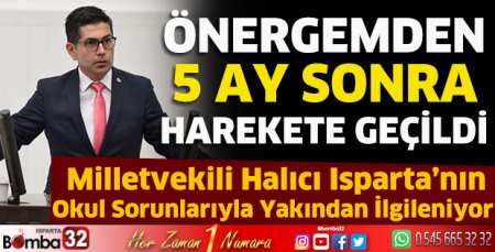 Önergemden 5 ay sonra harekete geçildi