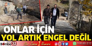 Onlar için artık yol engeli yok