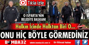 ONU HİÇ BÖYLE GÖRMEDİNİZ