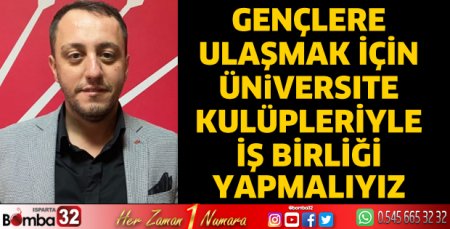 Önümüzdeki günlerde gençlerle buluşacağız