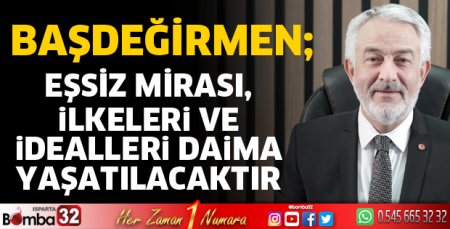 Onun çizdiği yolda ilerlemeye kararlıyız