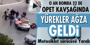 OPET KAVŞAĞINDA KAZA!