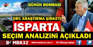 ORC ARAŞTIRMA ŞİRKETİ MHP VE AK PARTİNİN ALACAKLARI İLLERİ ARAŞTIRDI