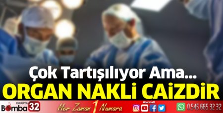 Organ nakli caizdir