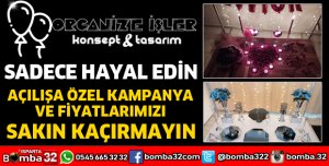 ORGANİZE İŞLER KONSEPT TASARIM HİZMETTE