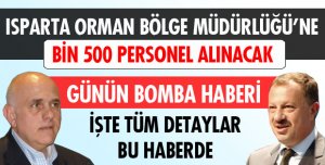 ORMAN BÖLGE MÜDÜRLÜĞÜNE İŞÇİ ALINACAK