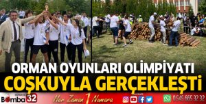 Orman Oyunları Olimpiyatı coşkuyla gerçekleşti