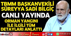 Orman yangını ile ilgili önemli açıklamalarda bulundu