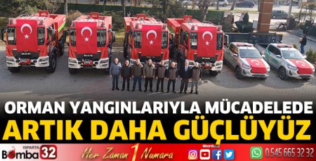 Orman yangınlarıyla mücadelede artık daha güçlüyüz