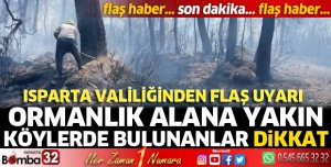 Ormanlık alana yakın bölgelerde yaşayanlar dikkat