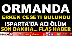 ORMANLIK ALANDA CANSIZ BEDENİ BULUNDU