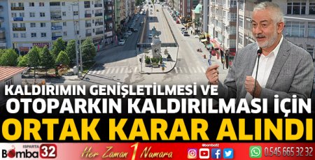 Ortak karar alındı
