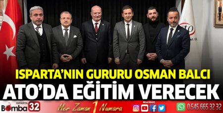 Osman Balcı, ATO’da eğitim verecek 