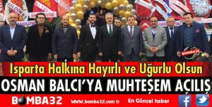 OSMAN BALCI’DAN ISPARTA’YA YAKIŞAN SALON