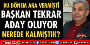 OSMAN KINAY TEKRAR MUHTARLIĞA ADAY