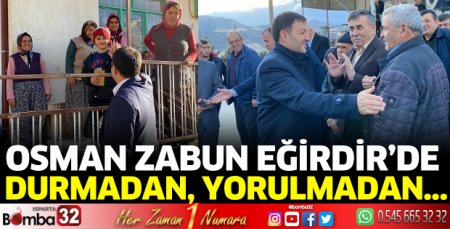 Osman Zabun Eğirdir'de