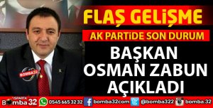 OSMAN ZABUN TEKRAR ADAY OLACAK MI?