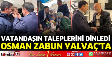 Osman Zabun Yalvaç'ta