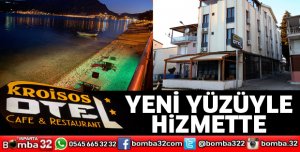Otel Kroisos yeni yüzüyle hizmette