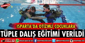 OTİZMLİ ÇOCUKLARA DALIŞ EĞİTİMİ VERİLDİ