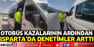 Otobüs kazalarının ardından denetimler arttı