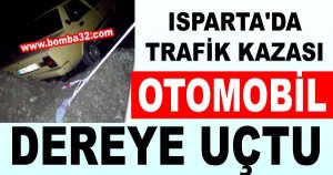 Otomobil Dereye Uçtu!