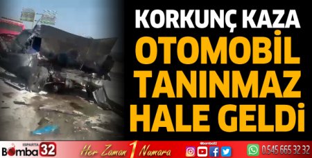 Otomobil tanınmaz hale geldi