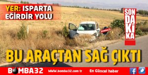 BU ARAÇTAN SAĞ ÇIKTI !