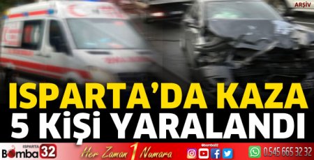 Otomobil yoldan çıktı 5 kişi yaralandı