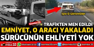 OTOMOBİLİN BAGAJINDA YOLCU GÖTÜREN SÜRÜCÜ EHLİYETSİZ ÇIKTI