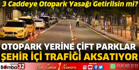 Otopark yerine çift parklar şehir içi trafiği aksatıyor