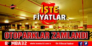OTOPARKLARA ZAM GELDİ,İŞTE YENİ TAFİFE