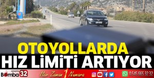 Otoyollarda hız limiti artıyor