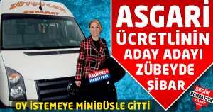 OY İSTEMEYE MİNİBÜSLE GİTTİ