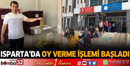 Oy verme işlemi başladı