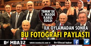 OYLAMADAN SONRA İLK FOTOĞRAF