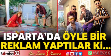 Öyle bir reklam yaptılar ki...