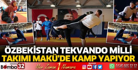 Özbekistan Tekvando Milli Takımı MAKÜ’de Kamp Yapıyor