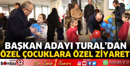 Özel çocuklara özel ziyaret   