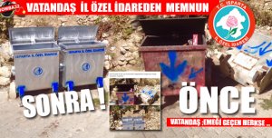 ÖZEL İDAREDEN BÜYÜK HİZMET