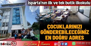 Özel Isparta Bilim İlkokulunda kayıtlar devam ediyor