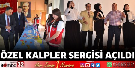 Özel Kalpler Sergisi açıldı