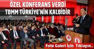 ÖZEL KONFERANS VERDİ